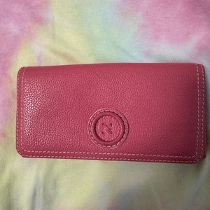 Pink wallet